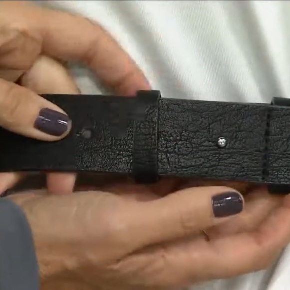 Set of 2 Susan Graver Textured Toggle Belts - Picture 8 of 16